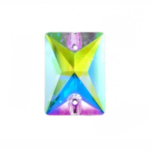 Varrható kő  méret: 18x13mm 420.- Ft./db - CRYSTAL AB (001 AB)